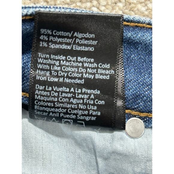 NEW Risen Los Angeles High Waisted Button Fly Flare Jeans Women’s Size 13/31 - Picture 10 of 12